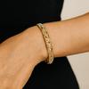 Shiny Drip Oil Enamel Bracelet Open Women's Hand Bracelet Hollow Out Flower Bangle  Jewelry Gifts