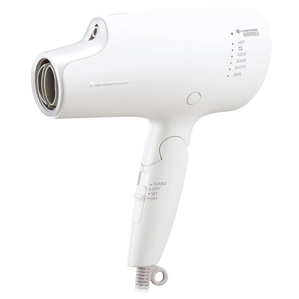 Refurbished Panasonic Hair Dryer Nano Care High Penetration Nanoe Minerals Warm White EH-NA0G-W