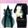 Cute Poke-mon Kabigon Backpack For Kids, Snorlax Stuffed Plush Doll Bag