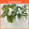 Monstera Leaf Realistic 7 Heads Greenery For Wedding Party Gifts Decor