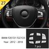 For BMW 1 2 Series F20 F21 F22 F23 Carbon fiber Car Control CD Panel Cover Trim Air conditioning Outlet Frame Decoration Sticker LNYCP1