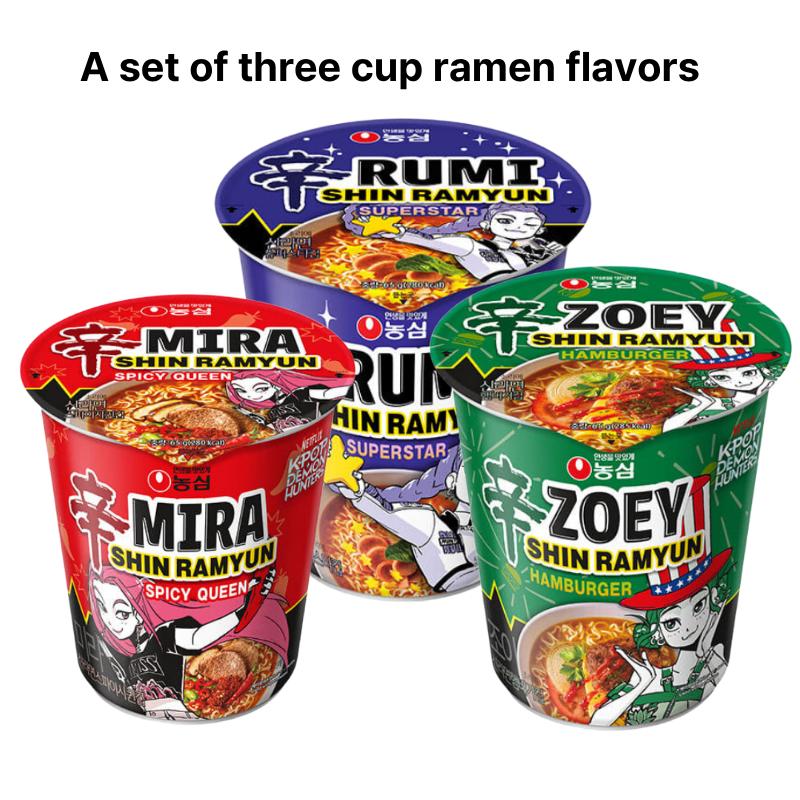 Shin Ramyun K-Pop Demon Hunters Edition