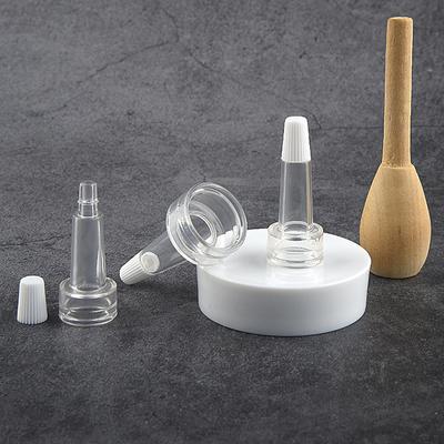 10 Stück Mini Nachfüllbare Flaschen Proben Leere Flasche mit Kappe Pulver Abfüllflasche