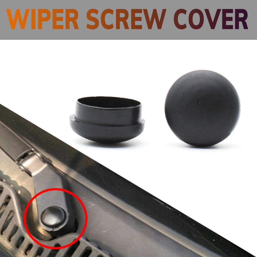 

Pdtoweb 2 шт. крышка гайки рычага стеклоочистителя 1J0955205 подходит для VW Volkswagen