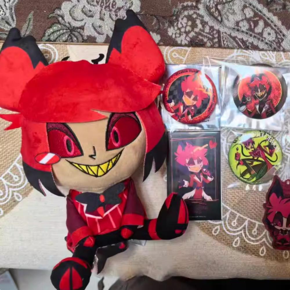 New Helluva Boss Stolas Cuddly Companions Striker Eggmen Beast Dolls Toon Plush Gentle Buddy Holiday Bday Present Suitable For Toddlers