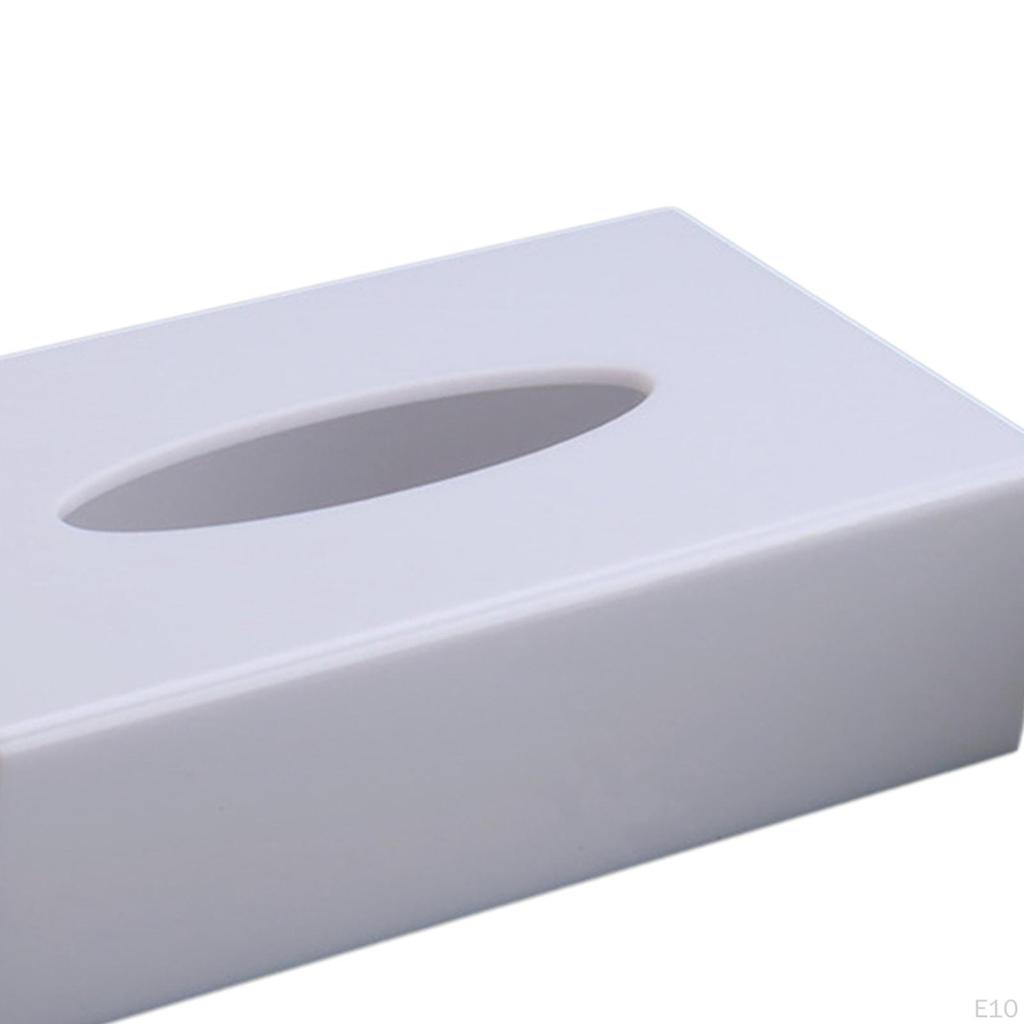 Elegant Acrylic Toilet Paper Holder and Tissue Organizer for Home