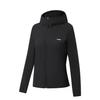 Solid Color Hooded Zipper Casual Fitness Wear Women Tops AFDW866-1