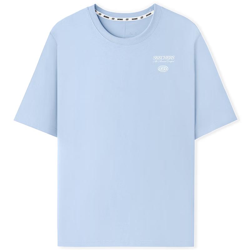 Skechers Unisex Knitted Short Sleeve T-Shirt L225U048 XL 105 3160₽