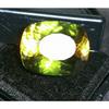 12-13 Ct Natural Bi-Color Tourmaline Cushion Cut Fabulous Certified Gemstone