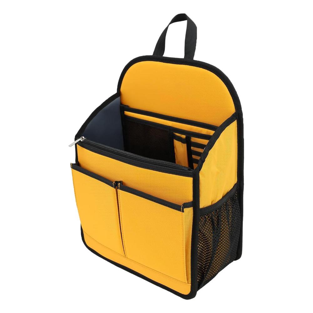 Multiple Layers Multi-pocket Storage Bag Multi-pocket Tablet Storage Bag Tablet Storage жёлтый