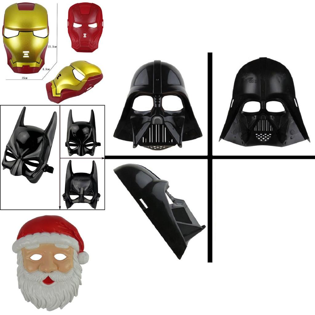 Plastic Thor Helmet Mask For Adult Unisex Halloween Masquerade Parties**