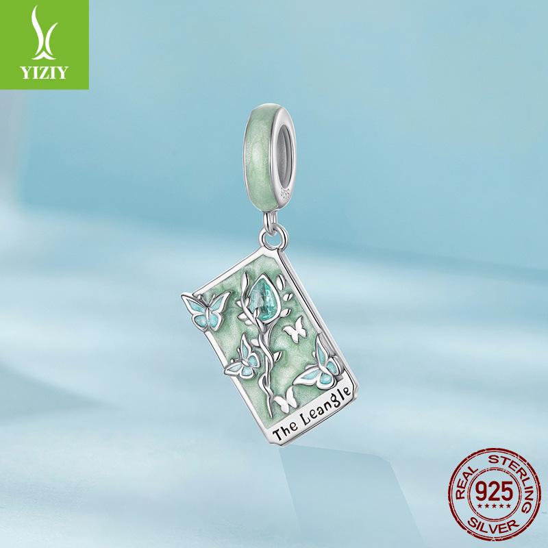 Explosive Tarot Scepter Diy Pendant Jewelry Accessories, Personalized S925 Sterling Silver Bracelet Beaded