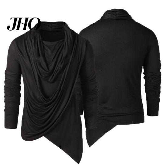 Rollkragen Herren Basic Oberteile Einfarbige Langarm Pullover Locker Weich Frühling Atmungsaktiv Asymmetrisch Bequem Herbst Hemd Tägliche Kleidung
