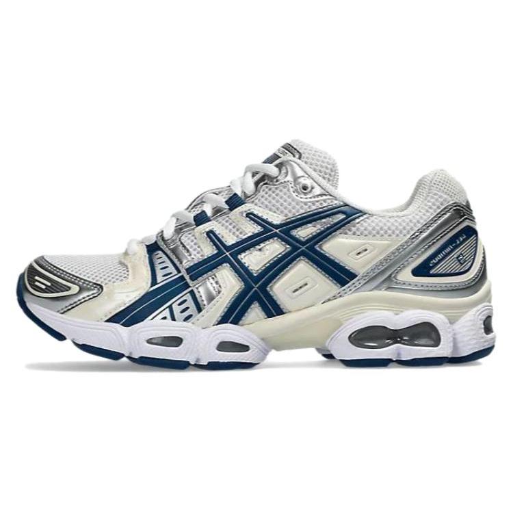 

новые женские Asics Gel Nimbus 9 Белый Светло-индиго 40.5