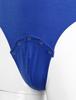 Mens U-Neck Fitness Bodysuit Sleeveless Crotch Snap Design Gym Workout Wear