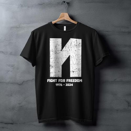 

Navalny T-Shirt - Fight for Freedom Graphic Tee, Unisex Protest Shirt, 1976-2024 Unisex T-Shirt XXL