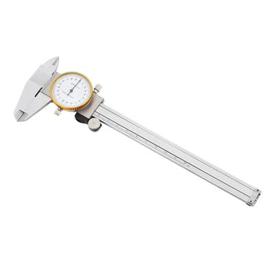 Shockproof Dial Caliper Vernier Calibers Measuring Micrometer Ruler Stainless Steel Carpentry Tool Accurate Measurements