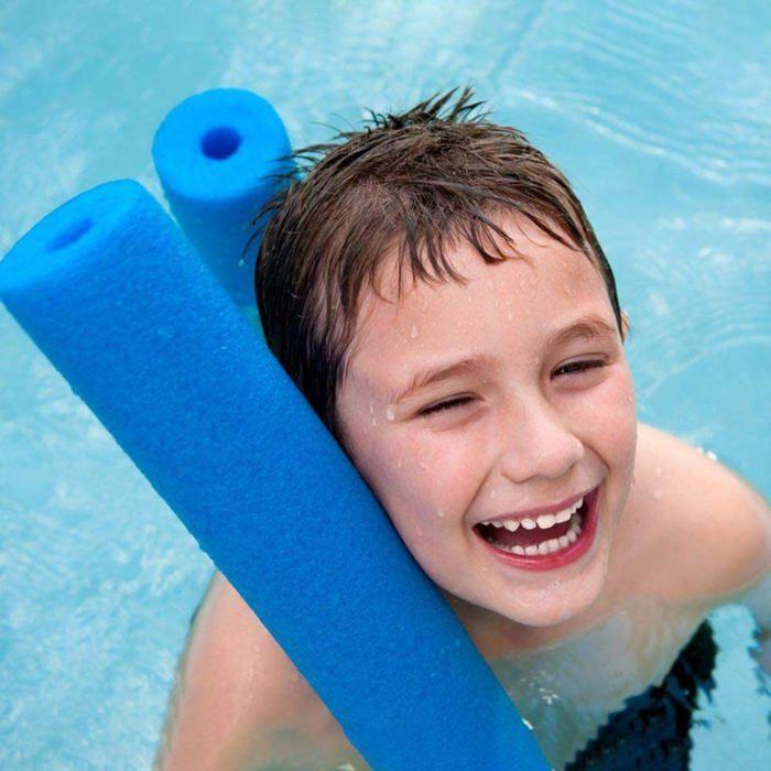 Blue Foam Pool Noodle — Versatile Floating Tube, 1 Piece