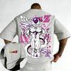 Dragon Ball Anime T-shirt Summer Color Printed Casual Top