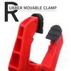 Strong Spring Clamp Woodworking Quick Grip Clamp Ratchet Release Woodworking Clip  Hand Tool