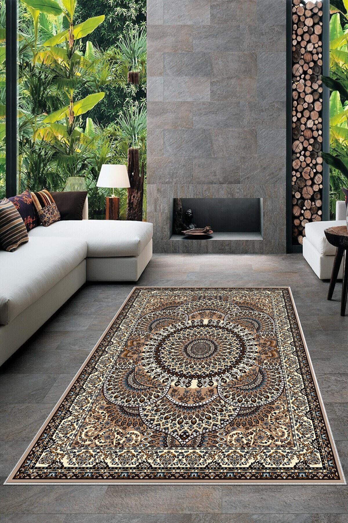 

Моющийся нескользящий напольный ковер и дорожка для гостиной с цифровой печатью