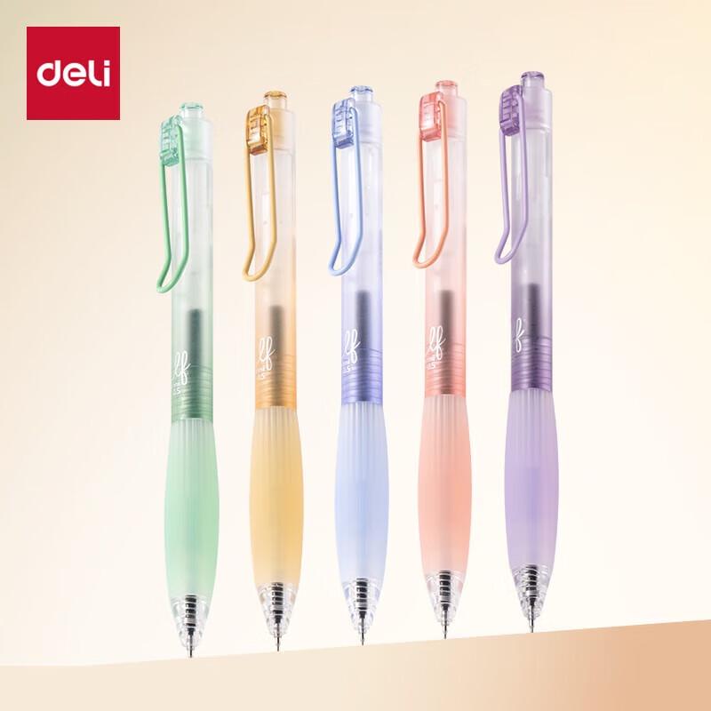 Deli Quick-Drying Retractable Gel Pen