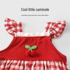 Youqi Baby Girls Summer Sleeveless Romper Dress