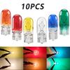 10 Stück Auto T5 T10 Halogen 5W 194 158 Keile 12V Auto Lampe Weiße Glühbirnen Instrumentenbeleuchtung Leselampen Begrenzungsleuchte Zubehör
