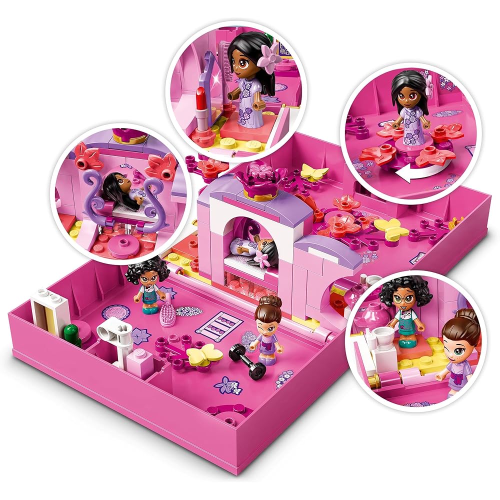 LEGO Disney Princess Isabella's Magical Door Building Set 43201 with Creative Play Features
