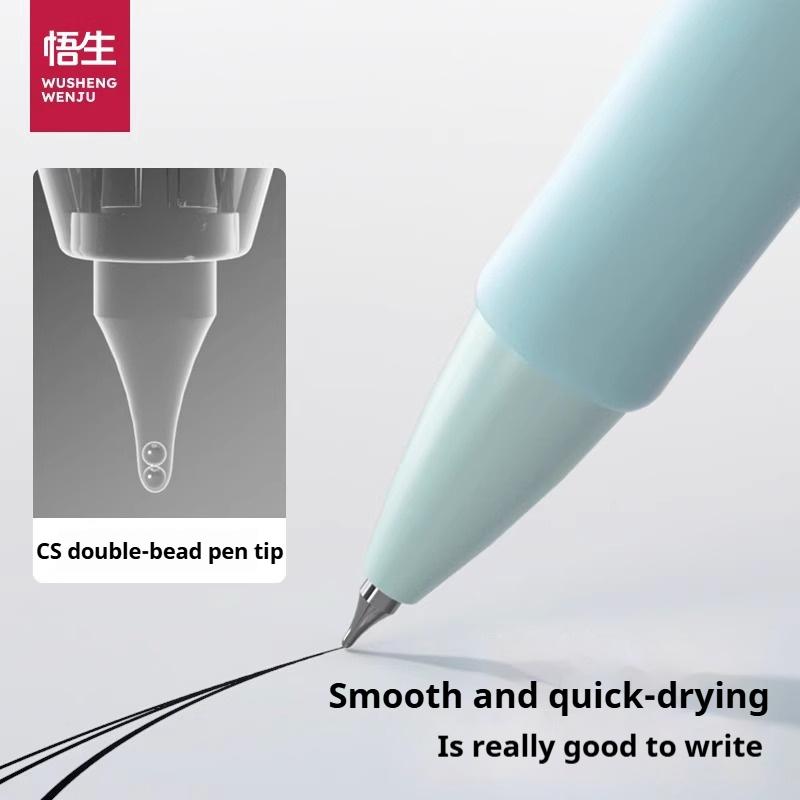 Gravity Sensing Gel Pen Multifunctional Stationery 0.5mm Retractable Black Ballpoint Pen Offfice School Writing Signature Pen