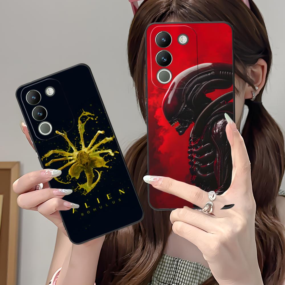 Alien Romulus Mobile Cell Phone Case for VIVO V60 V50 V40 V30 V29 V27 V25 V23 Pro Lite 5G Colorful Printing Cover Cover Luxury