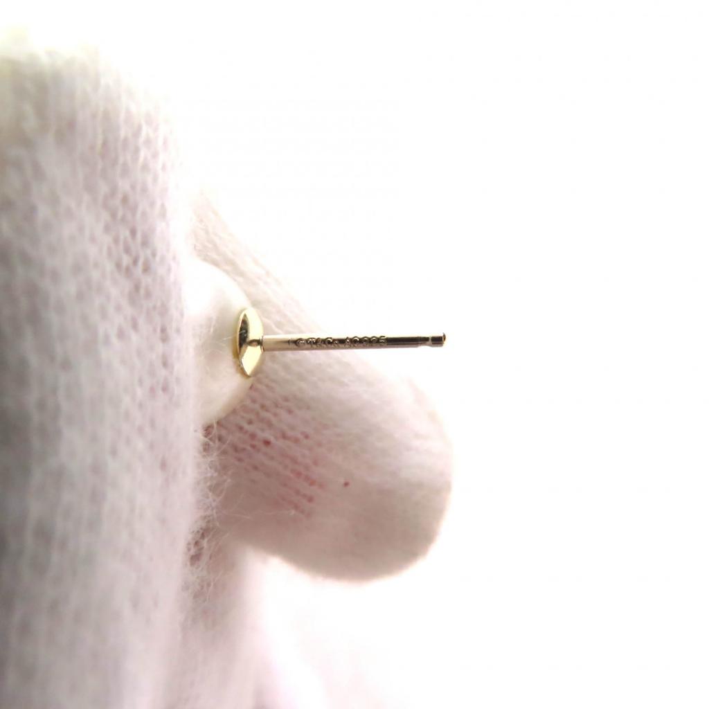 Excellent TIFFANY&Co. Pierce Pearl Pierce For Both Ears White Freshwater Pearl Women Used