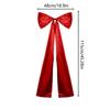 Christmas Tree Bows Large Festive 45x18inch Home Decor Bow Ornaments Christmas Tree Topper For Outdoor Window Wall Door Living