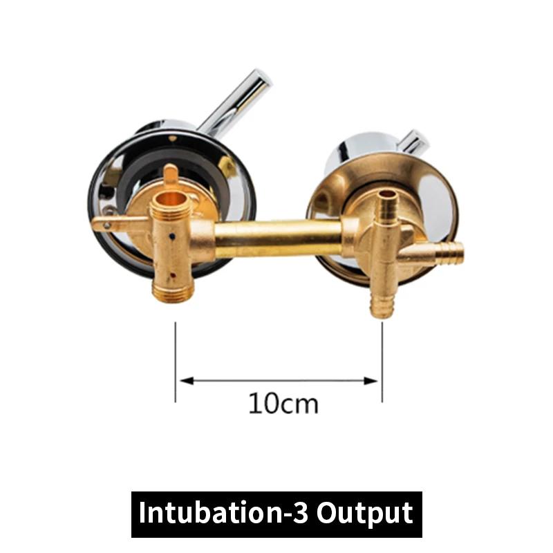 2/3/4/5 Auslasslochabstand 10cm/ 12.5cm Messing Duschraum Armatur Badezimmer Intubation Mischventil Umsteller Für Duschkabinen Armatur