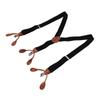 Mens Suspenders Strong Fixability Adjustable Beautiful Practical Fashionable Metal Clip Wide