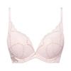 AMOSTYLE Dream Deep V My Flower M019 Size E75 Bra(R) (Blushed Pink)