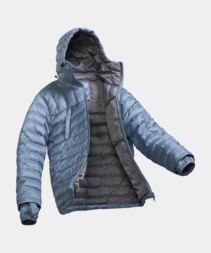 Lettercomo Shade Shell Light Down Puffer Jacket Sky Blue
