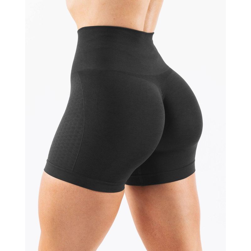 European and American Seamless Peach Butt-Lifting Sports Shorts for Women, Fitness Tight-Fitting Three-Quarter Pants, Summer Alpha Fitness Pants