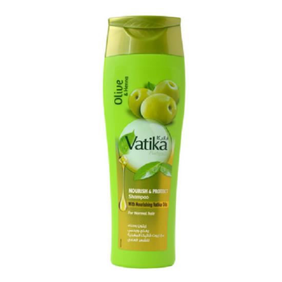 Shampoing nourrissant à l'huile d'olive Dabur Vatika EAU Nourrit et protège, prend soin des cheveux normaux