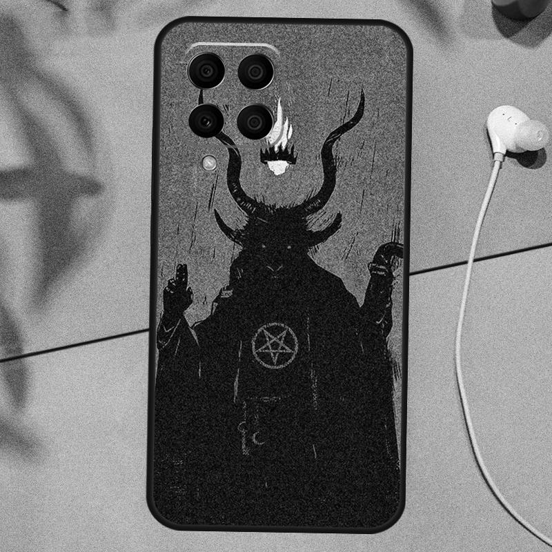 Devil Satan Dark Art Case For Samsung Galaxy M12 M32 M52 M13 M23 M33 M53 M14 M34 M54 M20 M30s M21 M31 M51 Cover