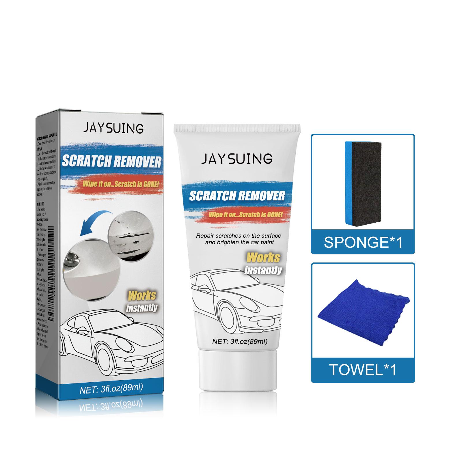 

Jaysuing Car Scratch Repair Paste Car Scratch Repair Paint Touch-Up Polishing and Renovation Maintenance Cream 1 set