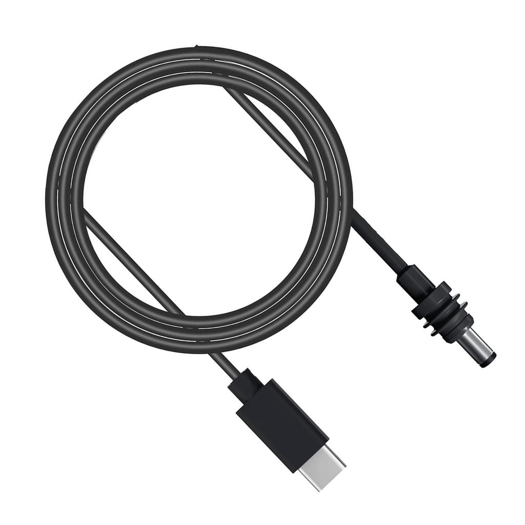 USB C To DC Power Cable 33FT IP68 Water Proof 18AWG Rubber Copper Type C To DC Power Charging Cord F