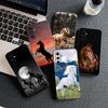Phone Cover for Samsung Galaxy S25 S24 S23 FE Ultra Plus S7 Edge S25+ S23+ A56 5G Casing Soft Case Running Wild Horse Wallpaper