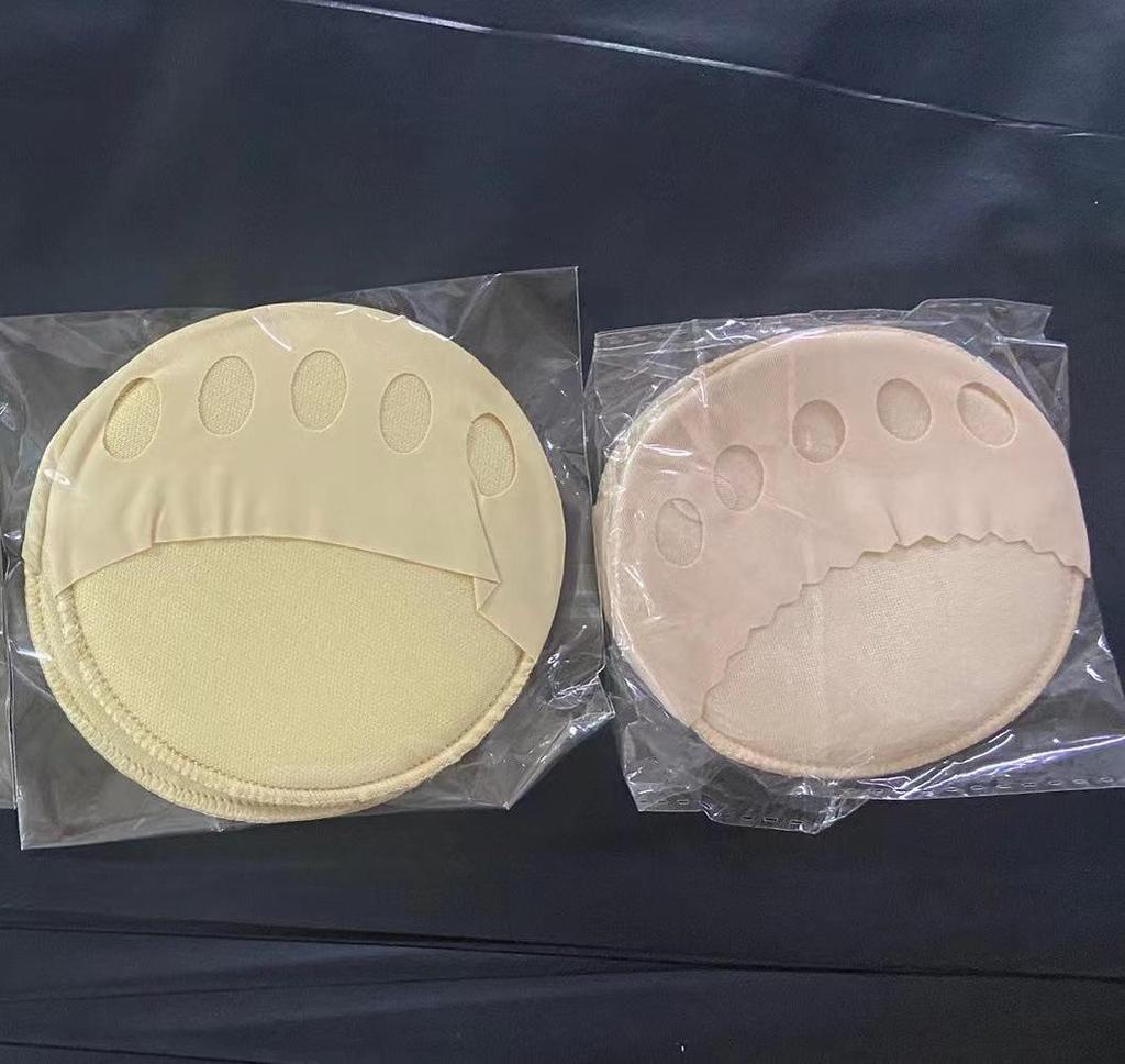 Five-Toe Invisible Forefoot Pads for High Heels, Cuttable Thin Sponge Half-Sole Socks for Women