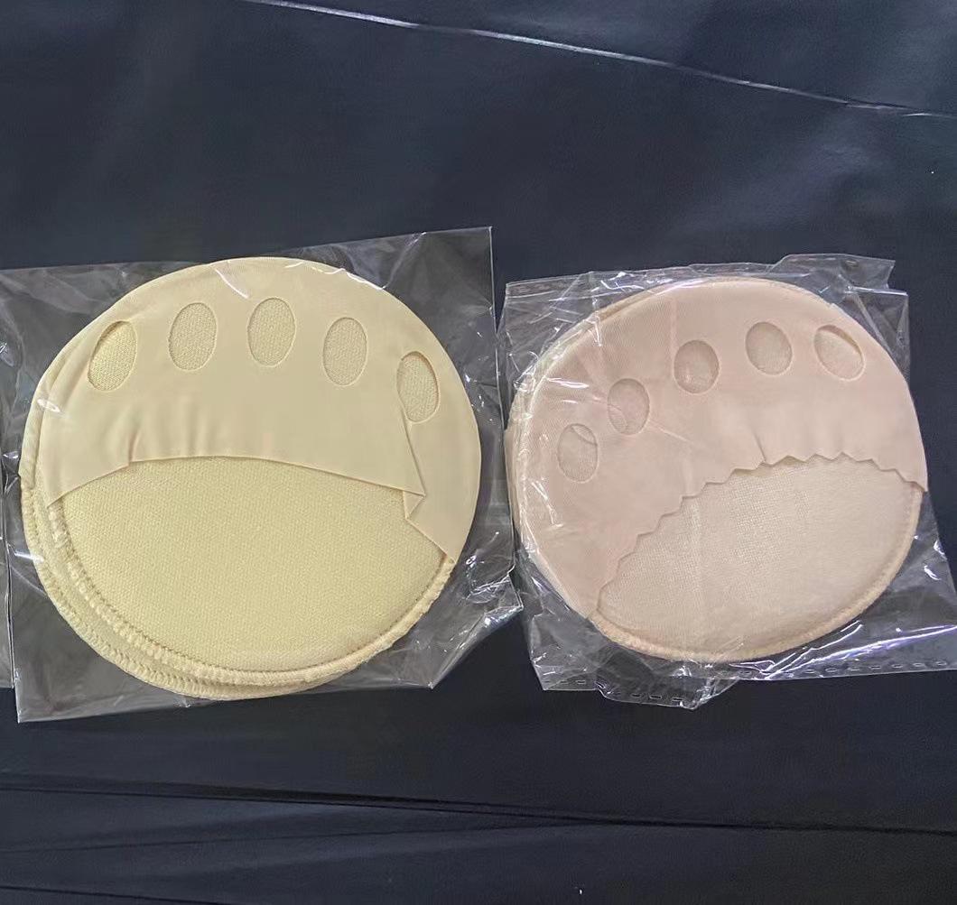 

Силиконовые накладки для передней части стопы с пятью пальцами для высоких каблуков, тонкие губчатые полустельки, которые можно обрезать, для женщин