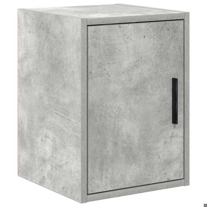 VidaXL Armoire murale de garage gris béton bois d'ingénierie 860613