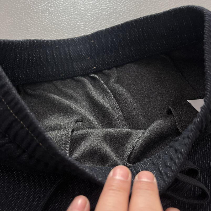 Women's Slimming Lazy Style Drawstring Elastic Waist Loose Leg Casual Pants with Pockets - New Spring Arrival In Black and Dark Blue.