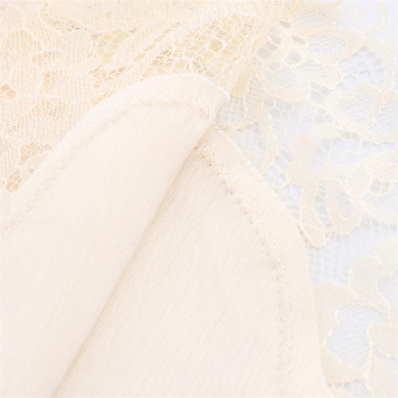 European & American Style Women's Asymmetrical Lace Camisole Dress