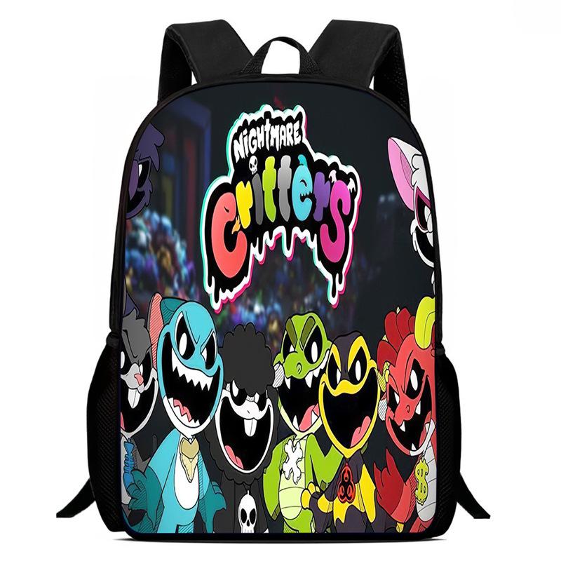 Zaino Animato Crittersnig Htmare Sorridente Articoli Complementari Zainetti Scolastici da Uomo e da Donna