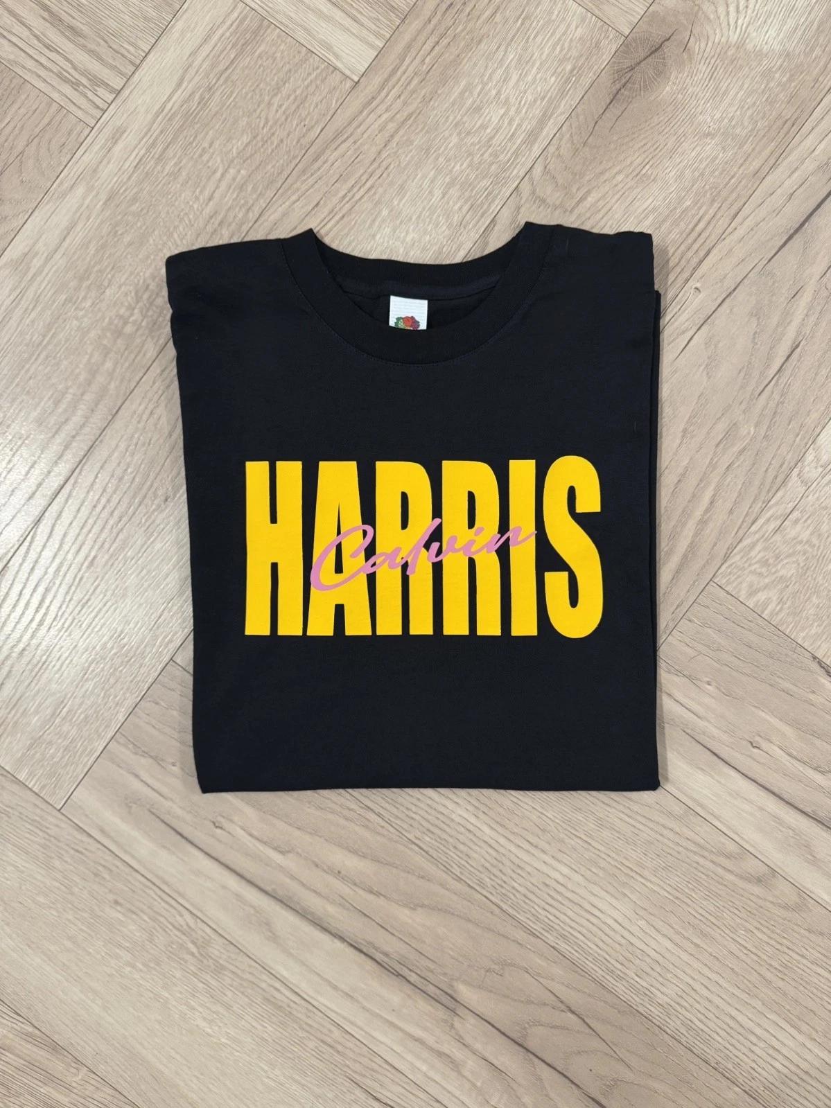 Calvin Harris t shirt - unofficial unisex oversized XL